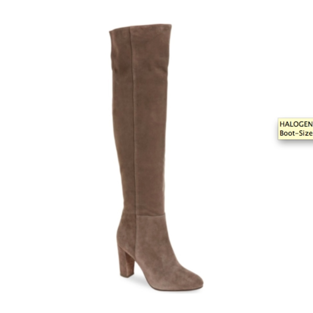 HALOGEN 'Noble' Over the Knee Boot- Size 8.5